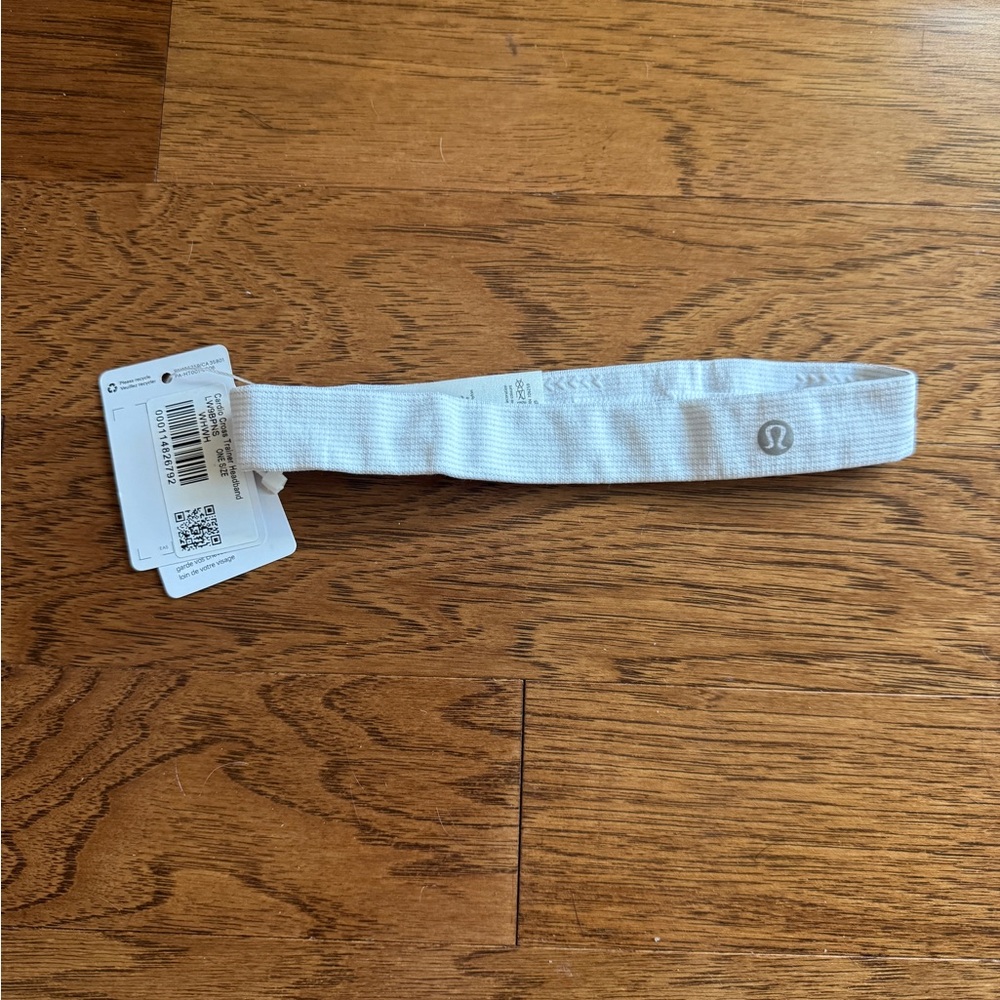 lululemon athletica White Hairband